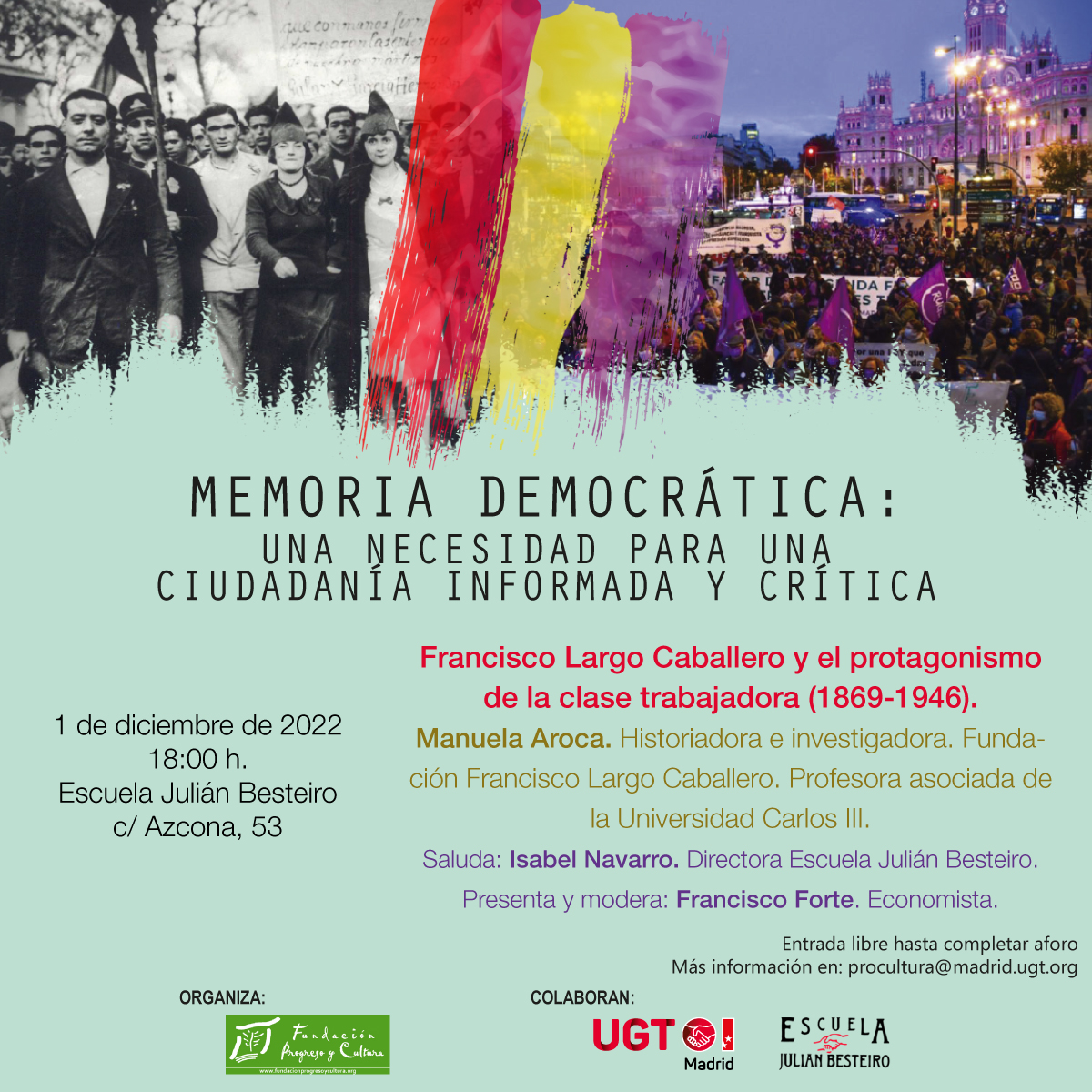 VII Conferencia del ciclo sobre Memoria democrática
