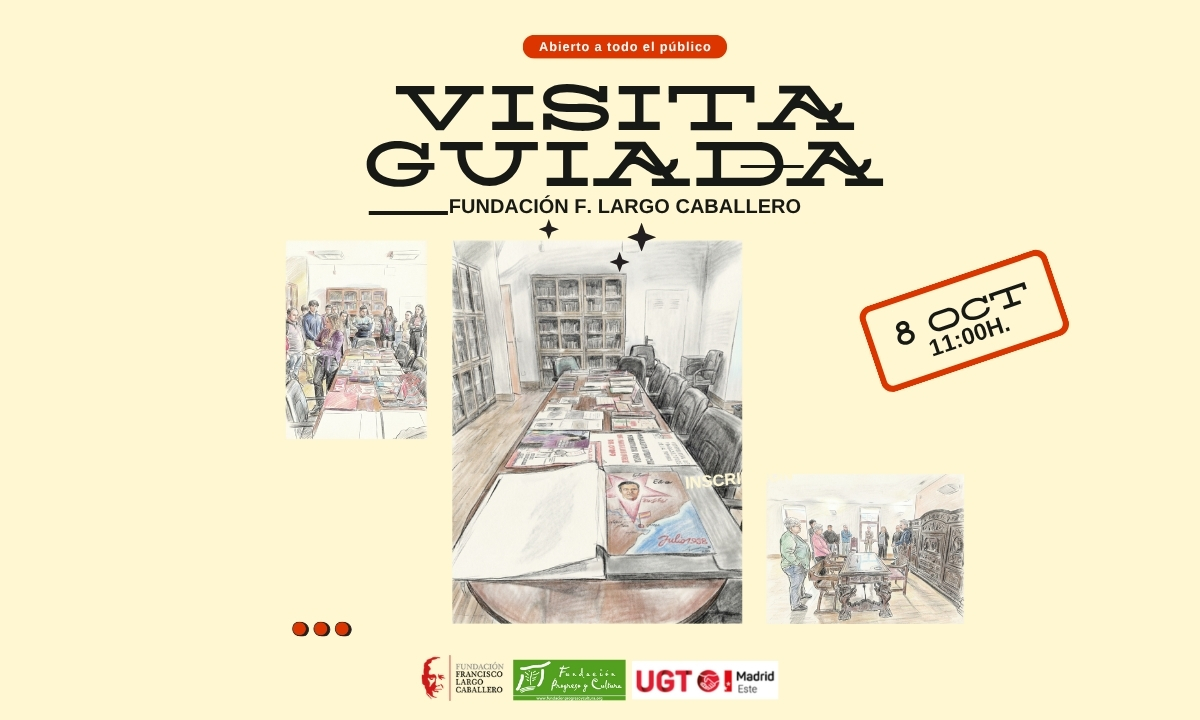 Visita guiada a la Fundación Francisco Largo Caballero
